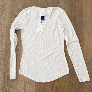 Kit and Ace Crisp White Top